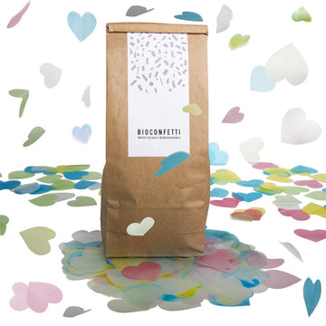 BioConfetti - Multicolour Love Hearts