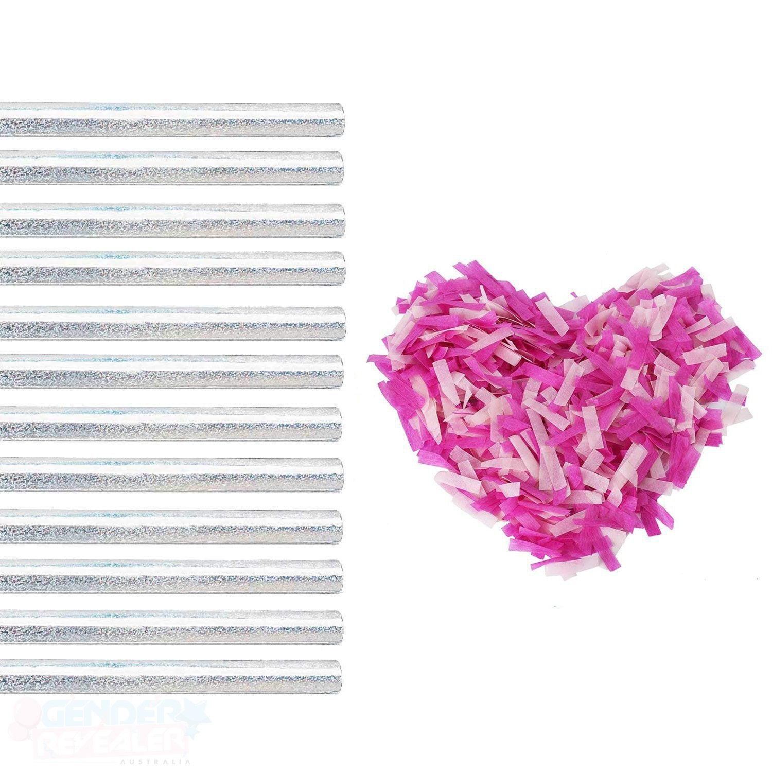 Confetti Flick Stick 12 Pack