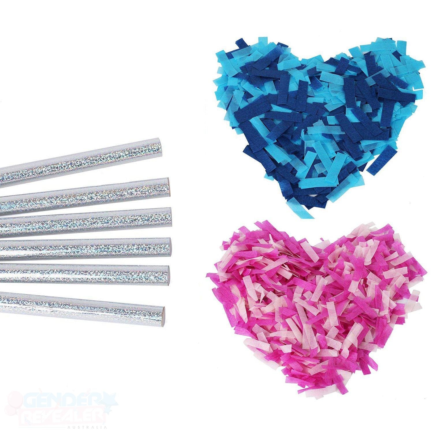 Confetti Flick Stick 6 Pack