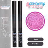 2 Pack - Gender Revealer Handheld Cannon 60 cm - Pink FX Powder