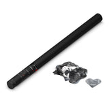 Handheld Cannon 80 cm - Confetti - Metallic Silver Hearts