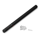 Handheld Cannon 80 cm - Confetti - White Metallic