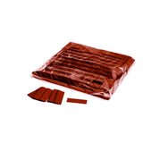 Slowfall confetti rectangles 55x17mm - Brown