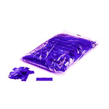 Metallic confetti rectangles 55x17mm - Purple
