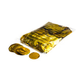 Metallic confetti rounds Ø 55mm - Gold