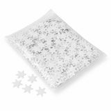 Paper Snow Flake Shaped - White Ø 55mm