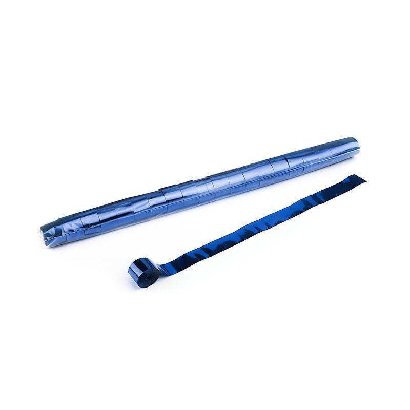 Metallic Streamers 10m x 2.5cm - Blue
